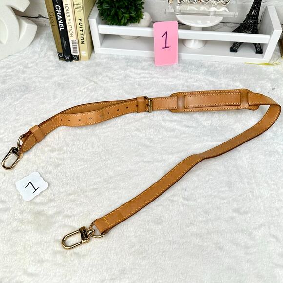 Louis Vuitton Vachetta leather Bandouliere Strap for Keepall travel bag! Nice! - Picture 5 of 12